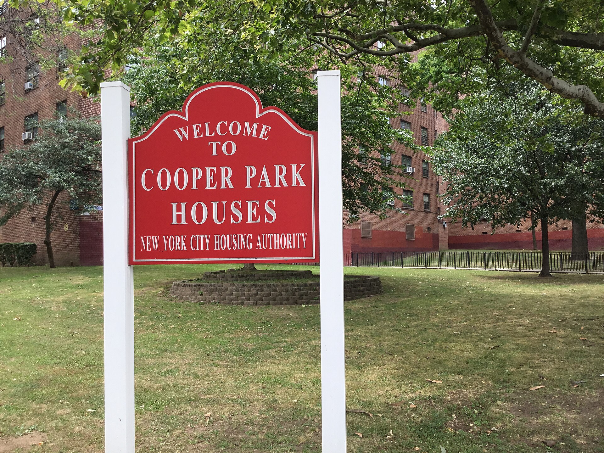NYCHA Cooper Park Houses — NYCHA Cooper Park Houses in Williamsburg, Brooklyn. Photographed in 2022; a current view, not a construction-period photograph.