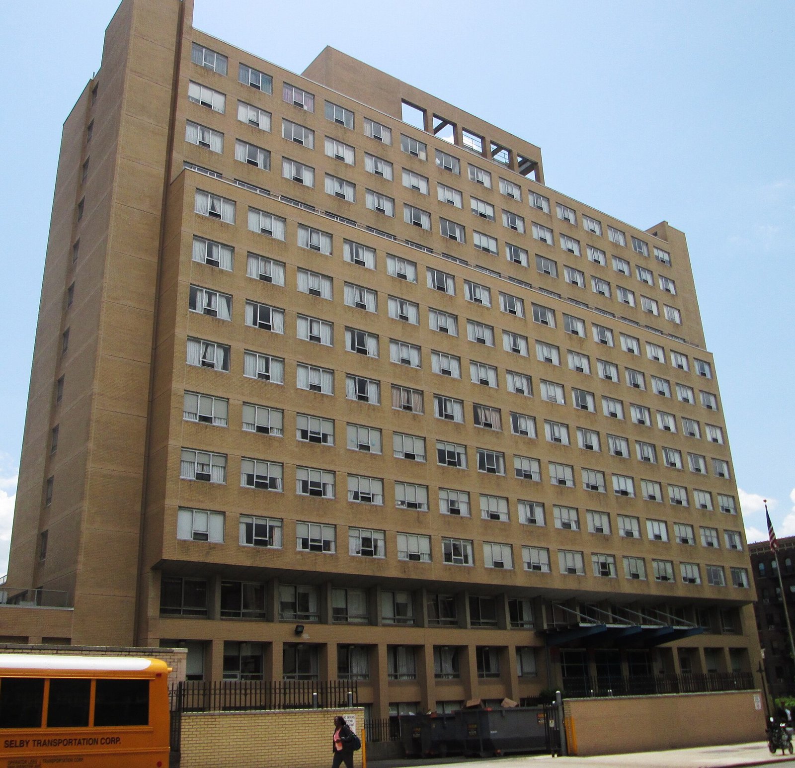 Isabella Geriatric Center from the north, 30 May 2014. A current campus view.
