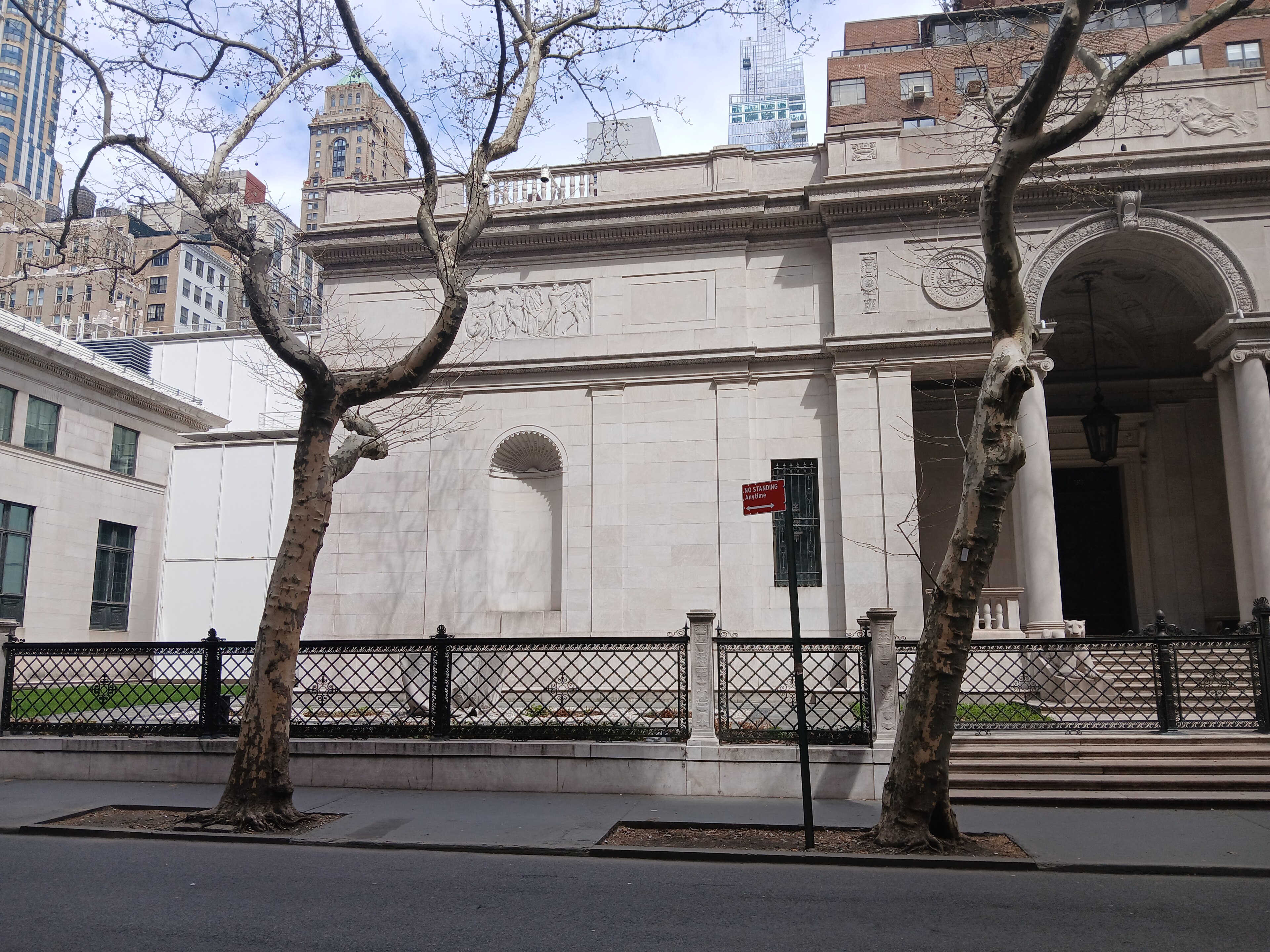 Morgan Library — 1975 five-story addition — The Morgan's main building today. The 1975 addition Joseph's list records was demolished and is not pictured.