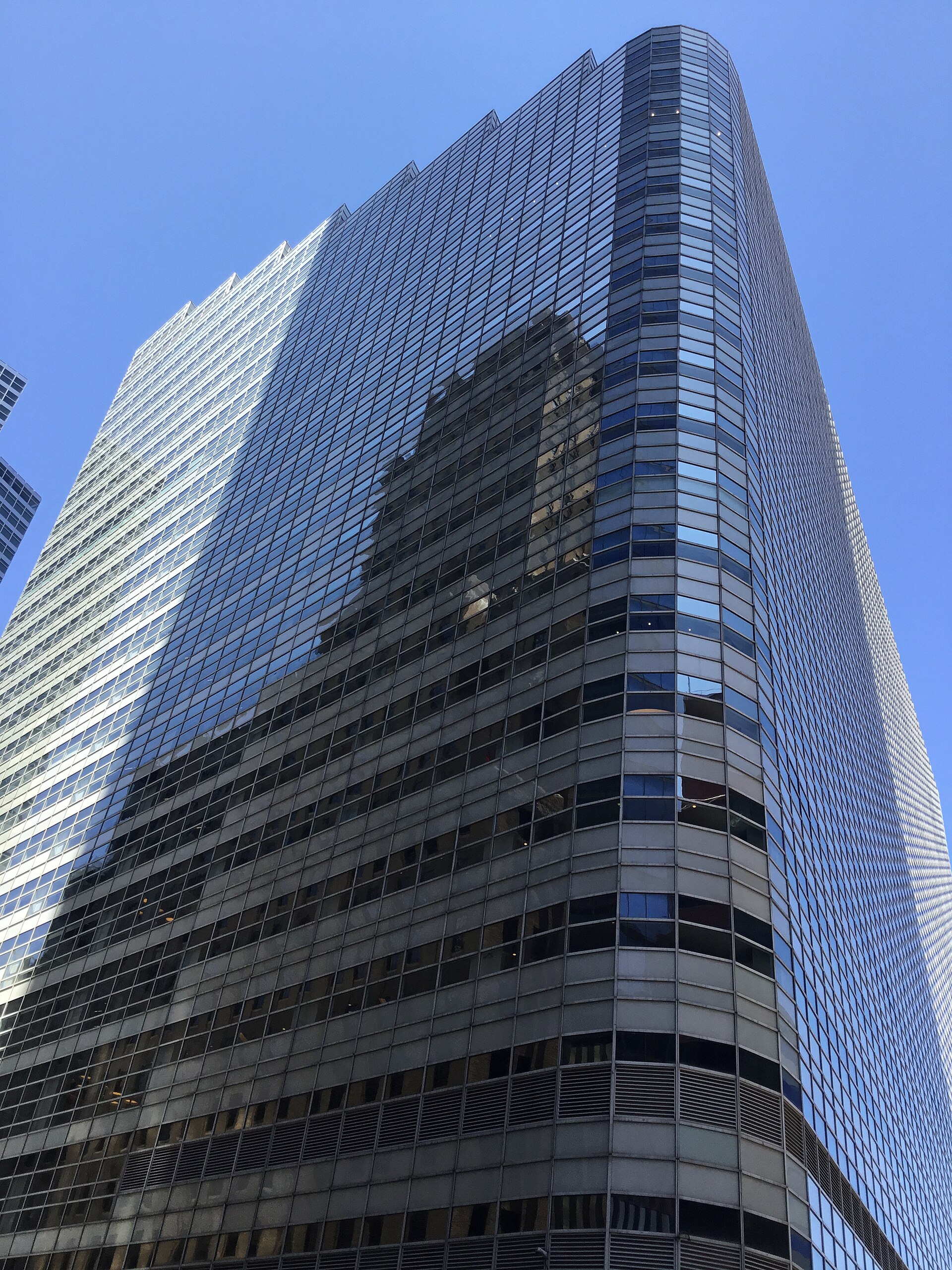 Irving Trust Operations Center — 101 Barclay Street — :101 Barclay Street. Photographed in 2022; a current view, not a construction-period photograph.