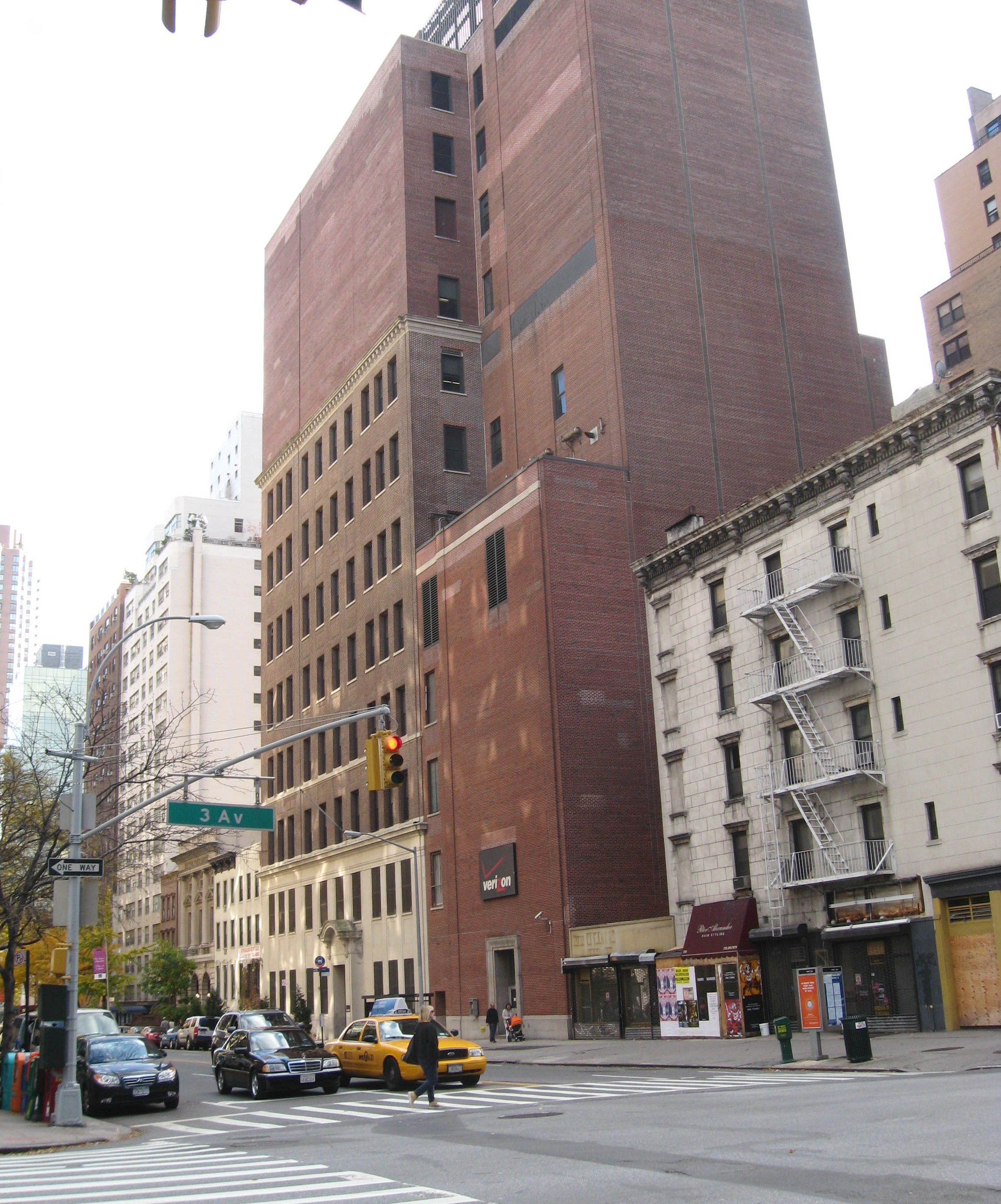 New York Telephone East 79th Street Central Office — The East 79th Street telephone central office, photographed in 2008.