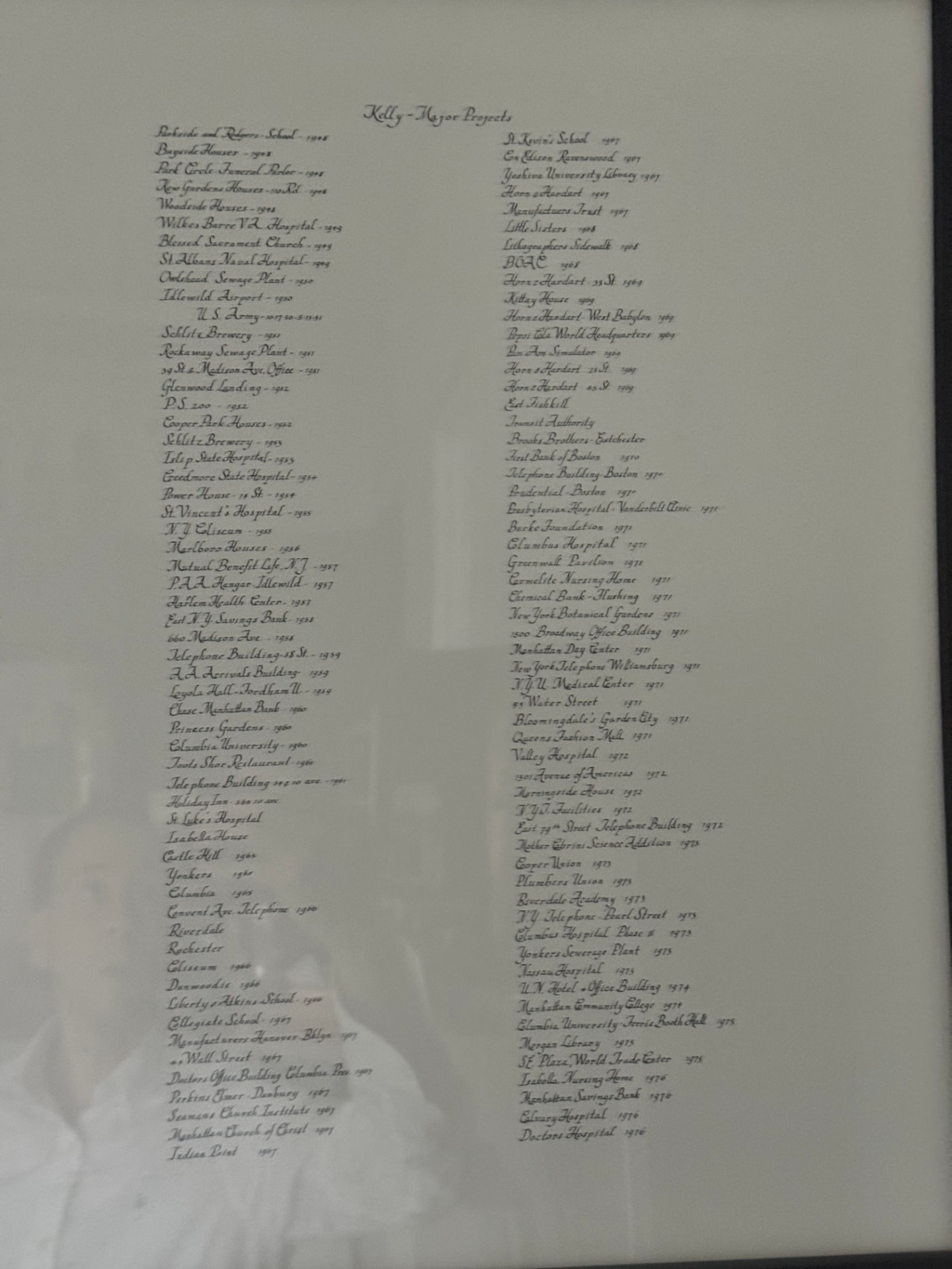 Rita Bartscherer’s handwritten entry: Isabella Nursing Home — 1976